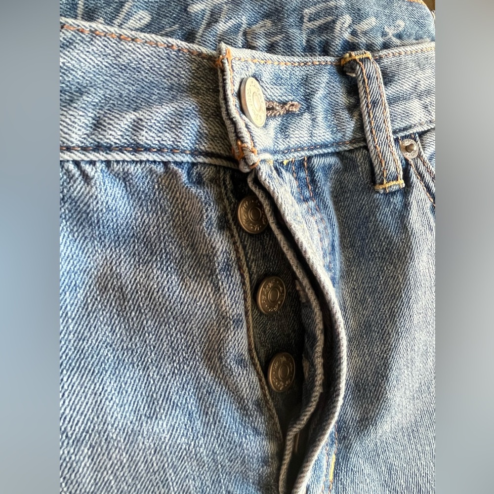 WE THE FREE Sofia Distressed Denim Shorts - Picture 7 of 9